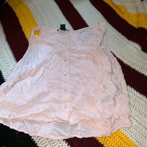 Forever 21 pink crop top